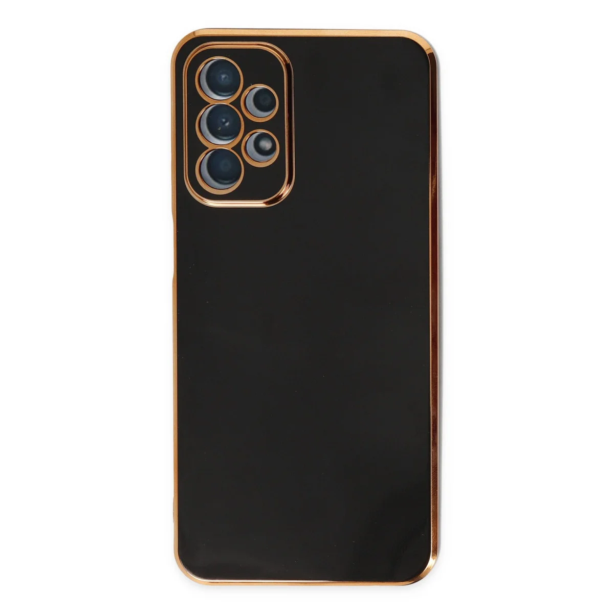 Galaxy A23 4G Kılıf Volet Silikon - Siyah