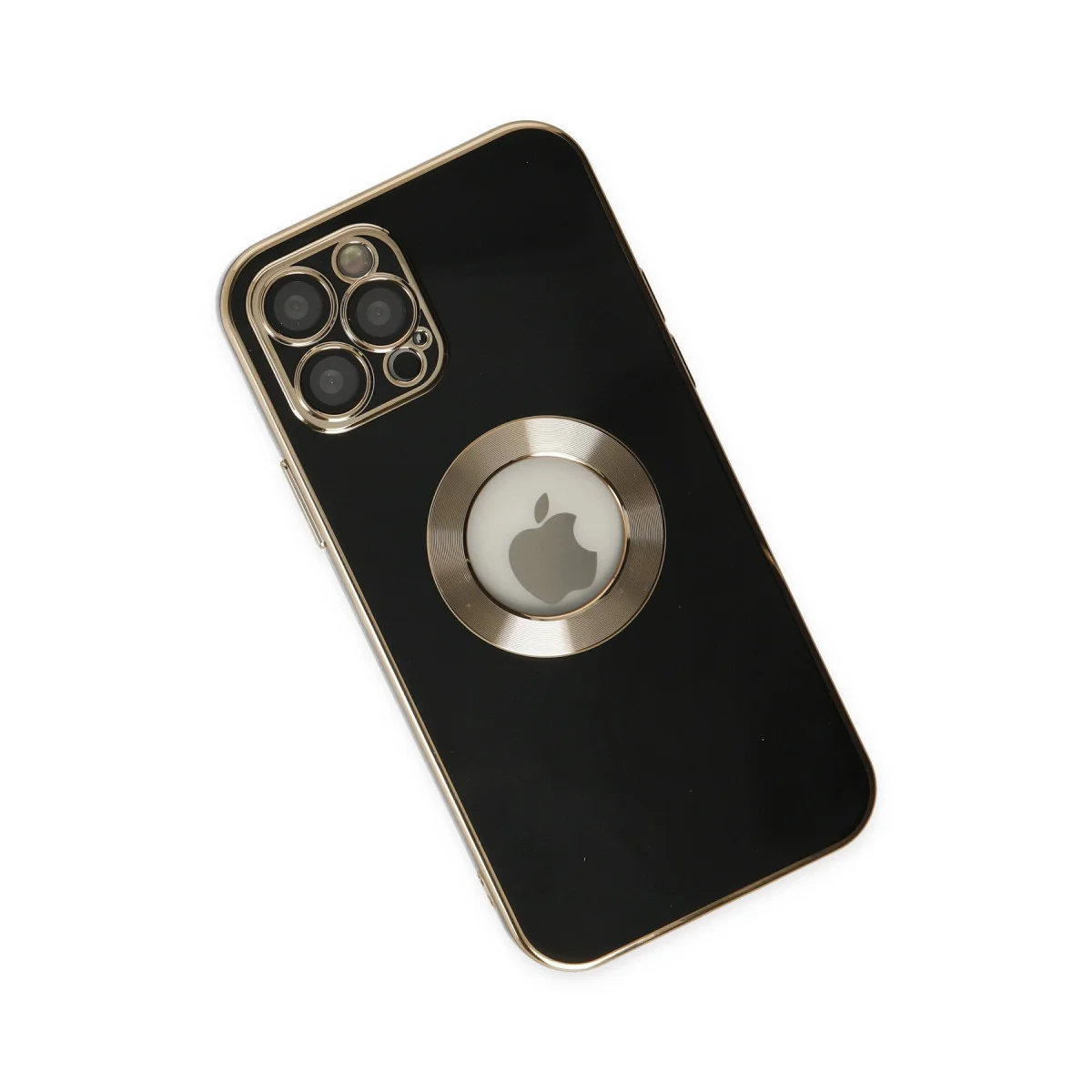 iPhone 12 Pro Max Kılıf Store Silikon - Siyah