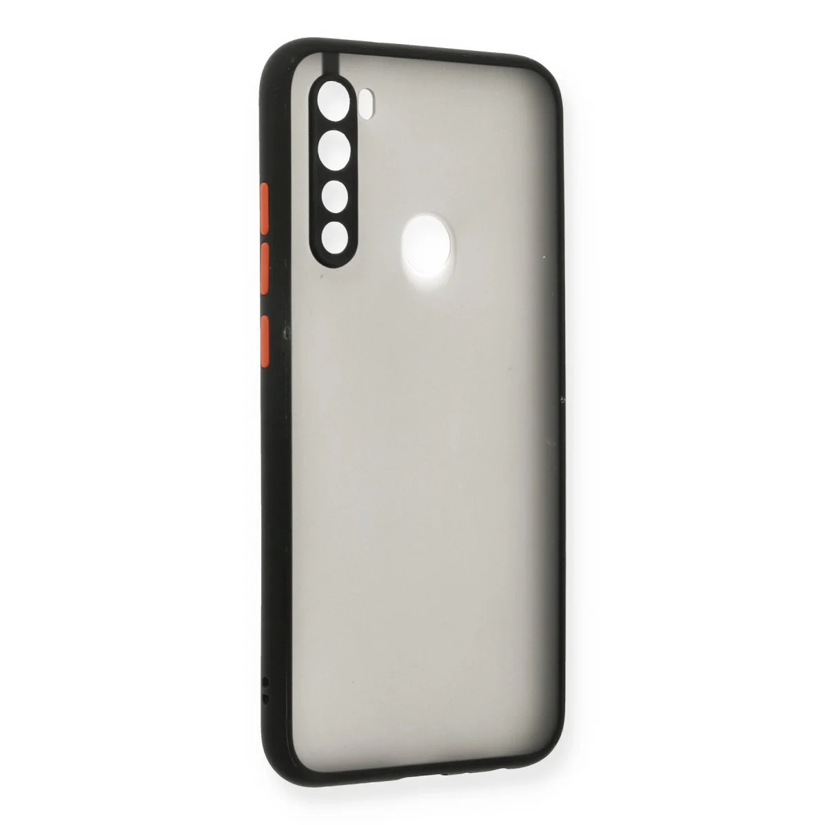 Redmi Note 8 Kılıf Montreal Silikon Kapak - Siyah