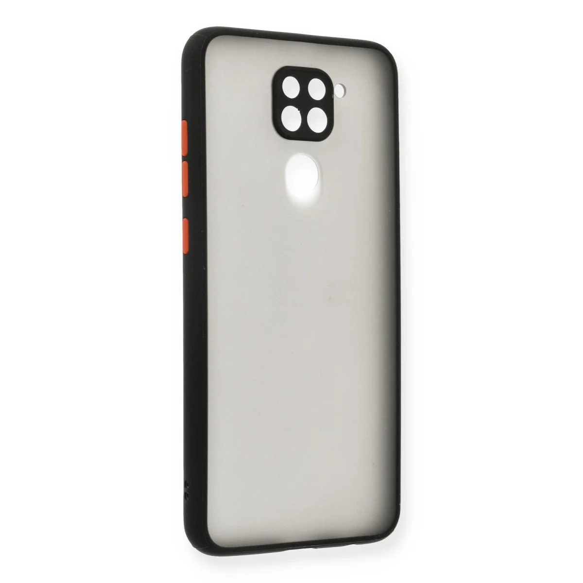 Redmi Note 9 Kılıf Montreal Silikon Kapak - Siyah