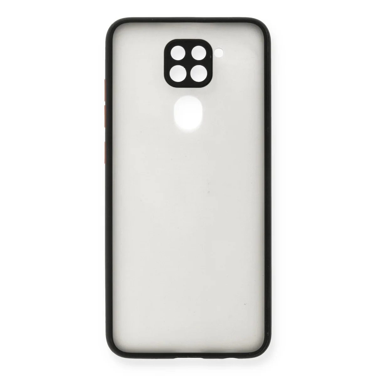 Redmi Note 9 Kılıf Montreal Silikon Kapak - Siyah