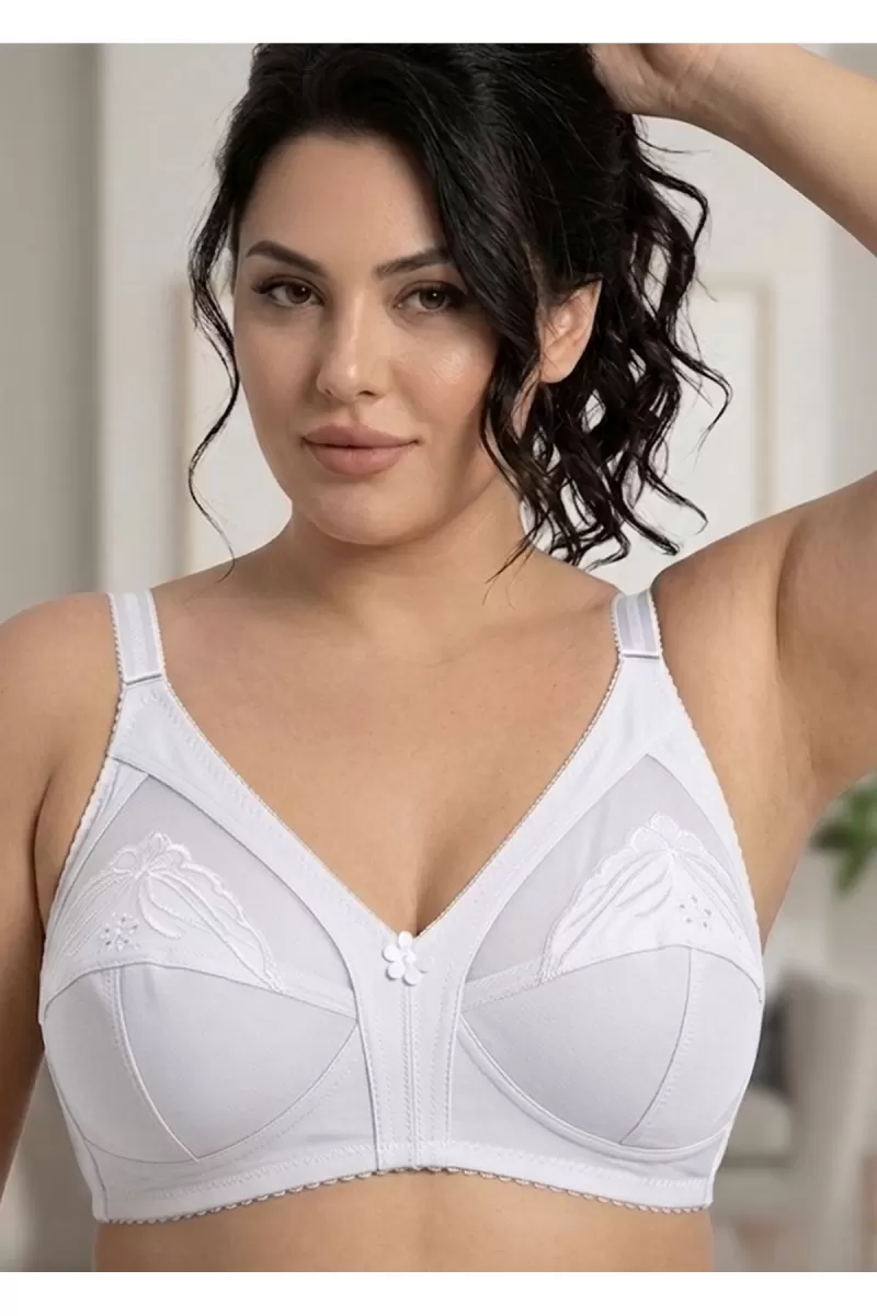Beyaz  Toparlayıcı Sütyen - 502