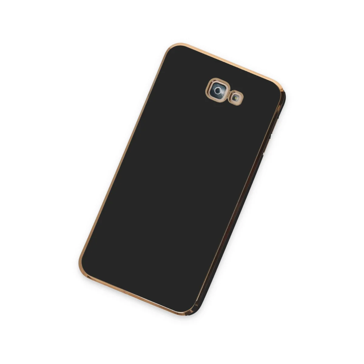 Galaxy J7 Prime Kılıf Volet Silikon - Siyah