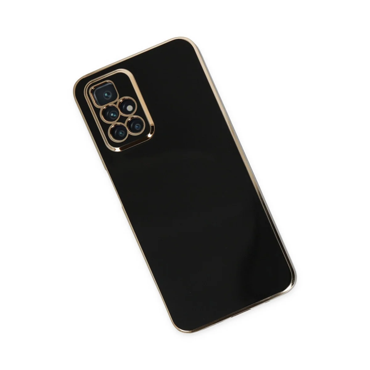 Redmi 10 2022 Kılıf Volet Silikon - Siyah