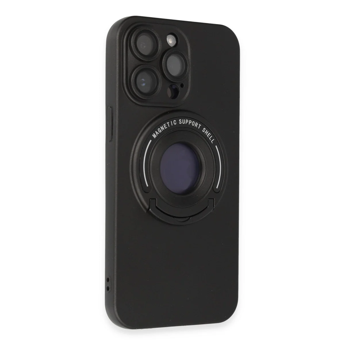 iPhone 13 Pro Max Kılıf Lukka Magneticsafe Kapak - Siyah