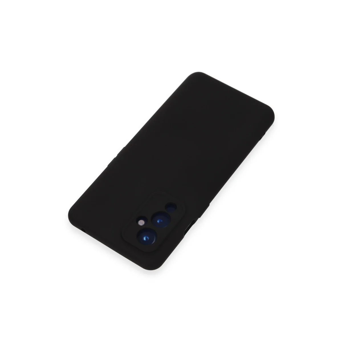 One Plus 9 Kılıf Nano içi Kadife Silikon - Siyah