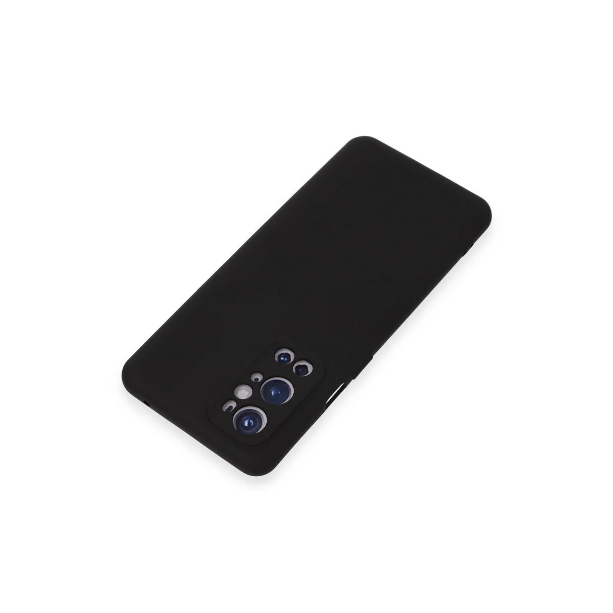One Plus 9 Pro Kılıf Nano içi Kadife Silikon - Siyah