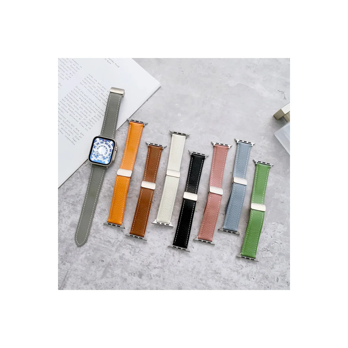 Watch 38mm KR414 Daks Deri Kordon - Siyah