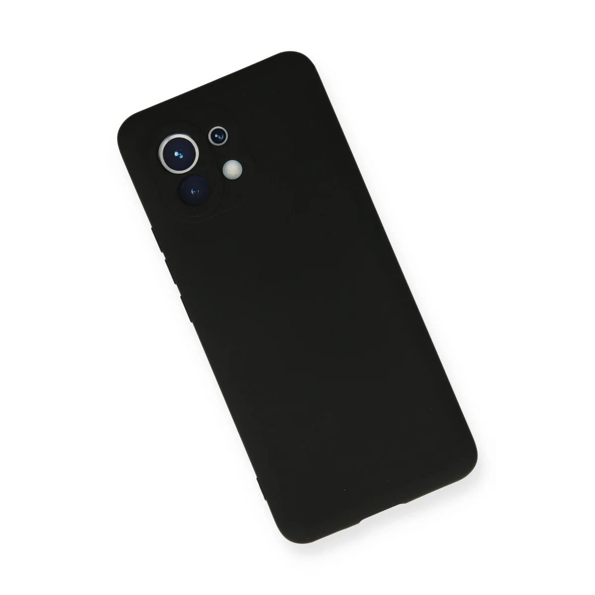 Mi 11 Kılıf Nano içi Kadife Silikon - Siyah