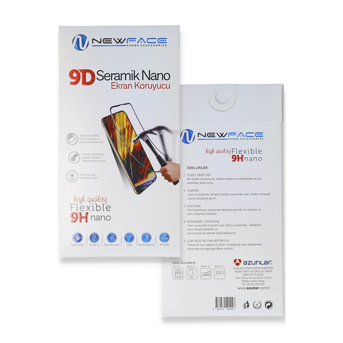 Nova Y70 Seramik Nano Ekran Koruyucu