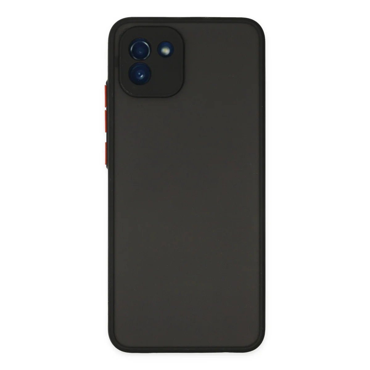 Galaxy A03 Kılıf Montreal Silikon Kapak - Siyah