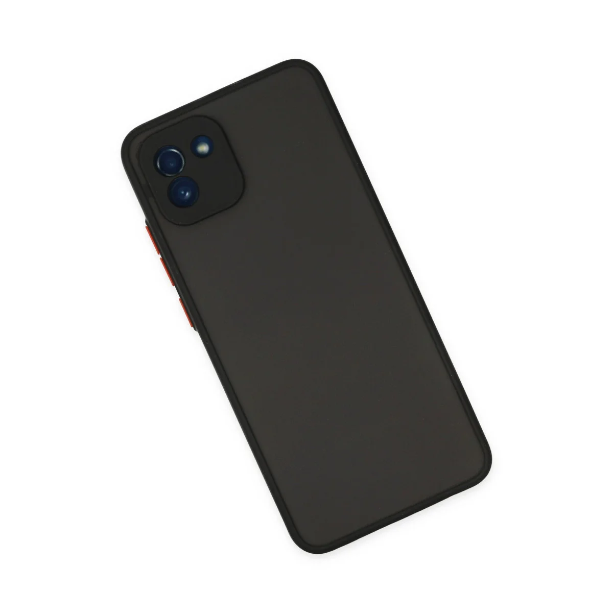 Galaxy A03 Kılıf Montreal Silikon Kapak - Siyah