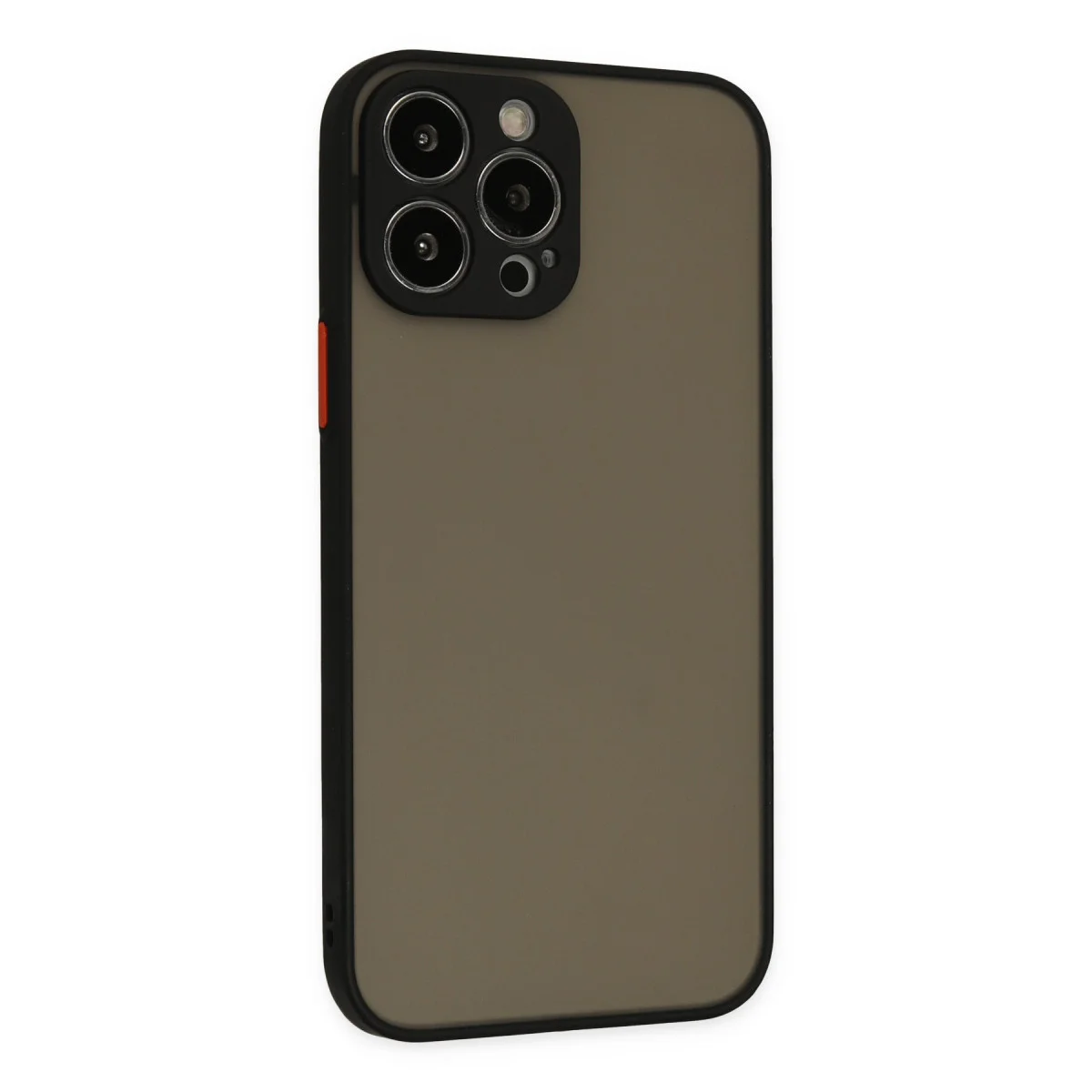 iPhone 14 Pro Max Kılıf Montreal Silikon Kapak - Siyah
