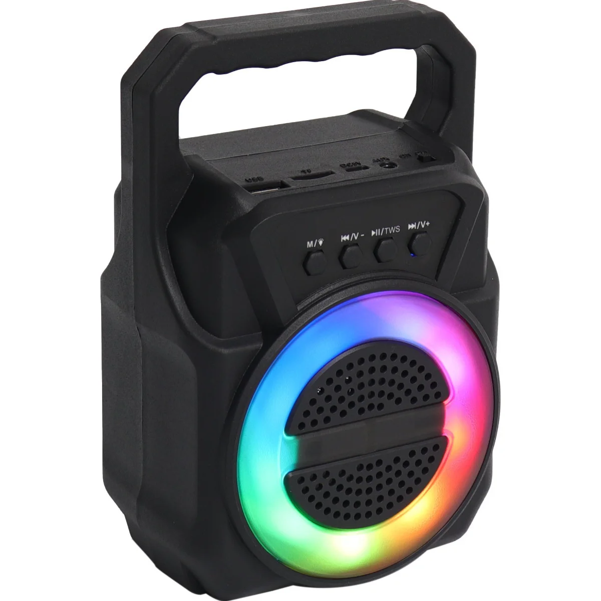 ABS-1309 RGB FM Kablosuz Hoparlör - Siyah
