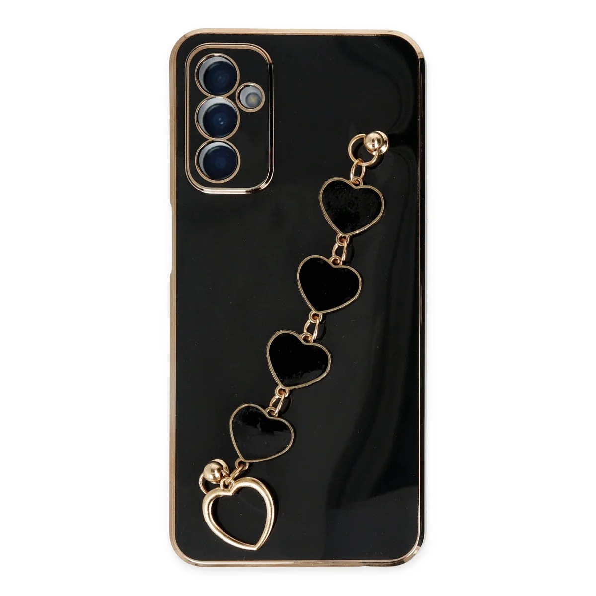 Galaxy M23 Kılıf Esila Silikon - Siyah