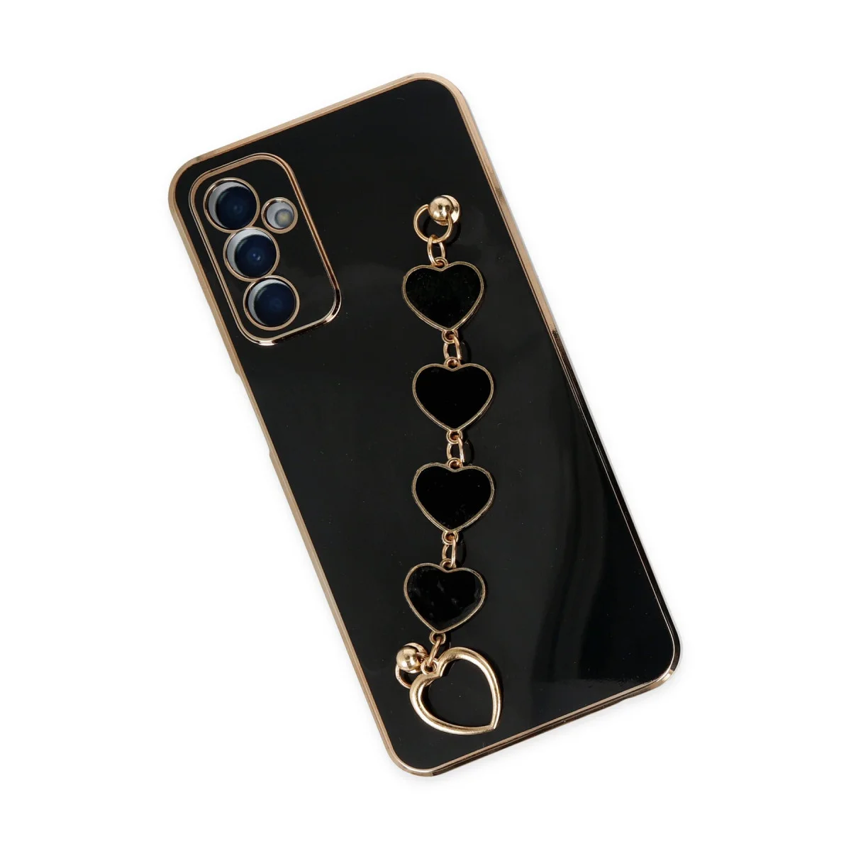 Galaxy M23 Kılıf Esila Silikon - Siyah