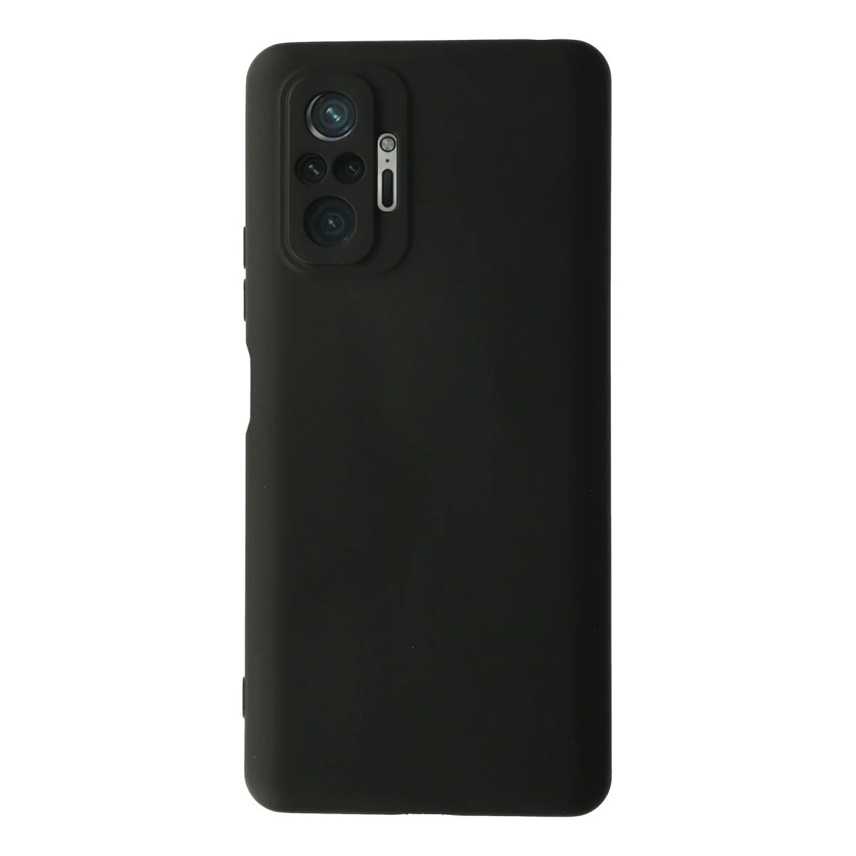 Redmi Note 10 Pro Kılıf Nano içi Kadife Silikon - Siyah