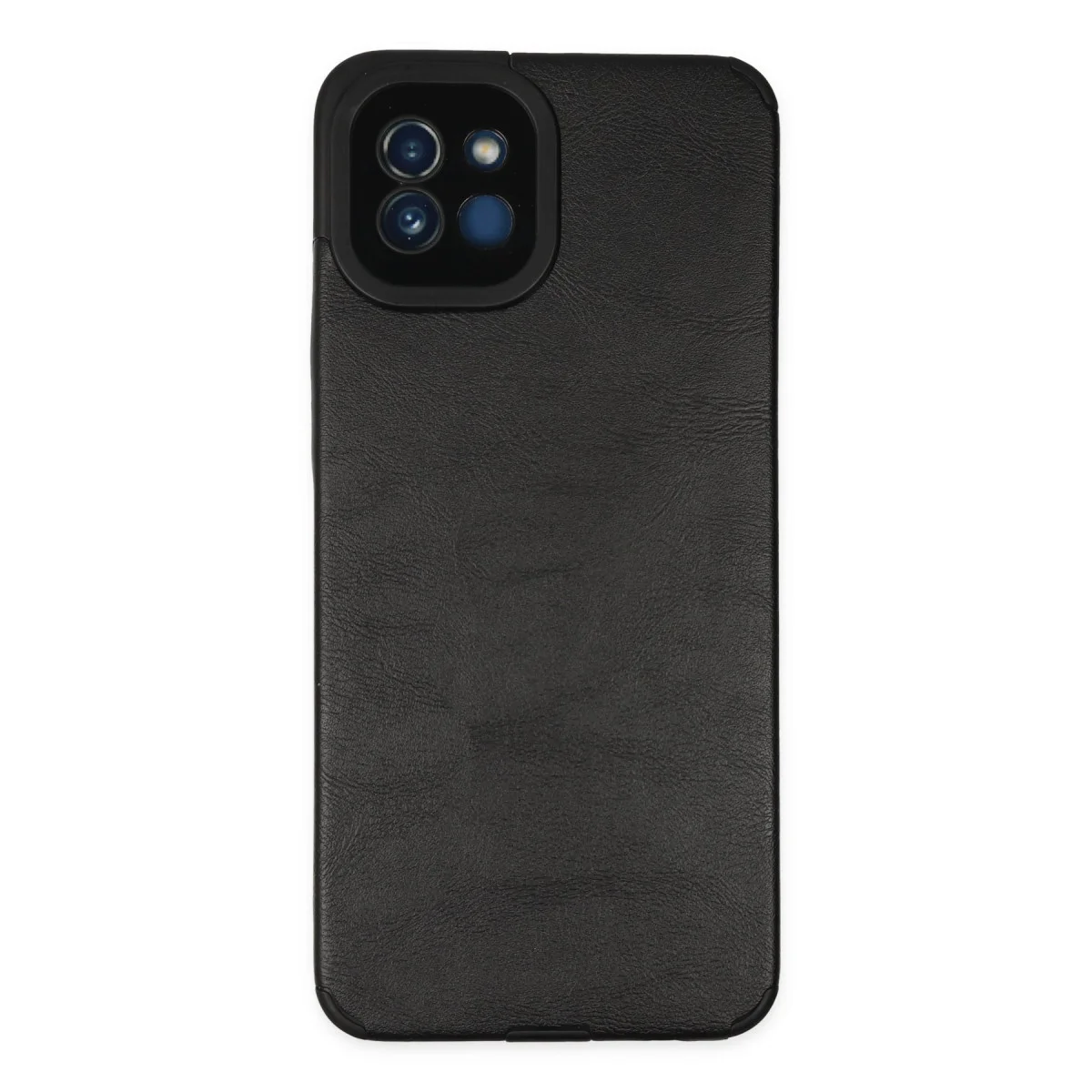 Galaxy A03 Kılıf Loop Deri Silikon - Siyah