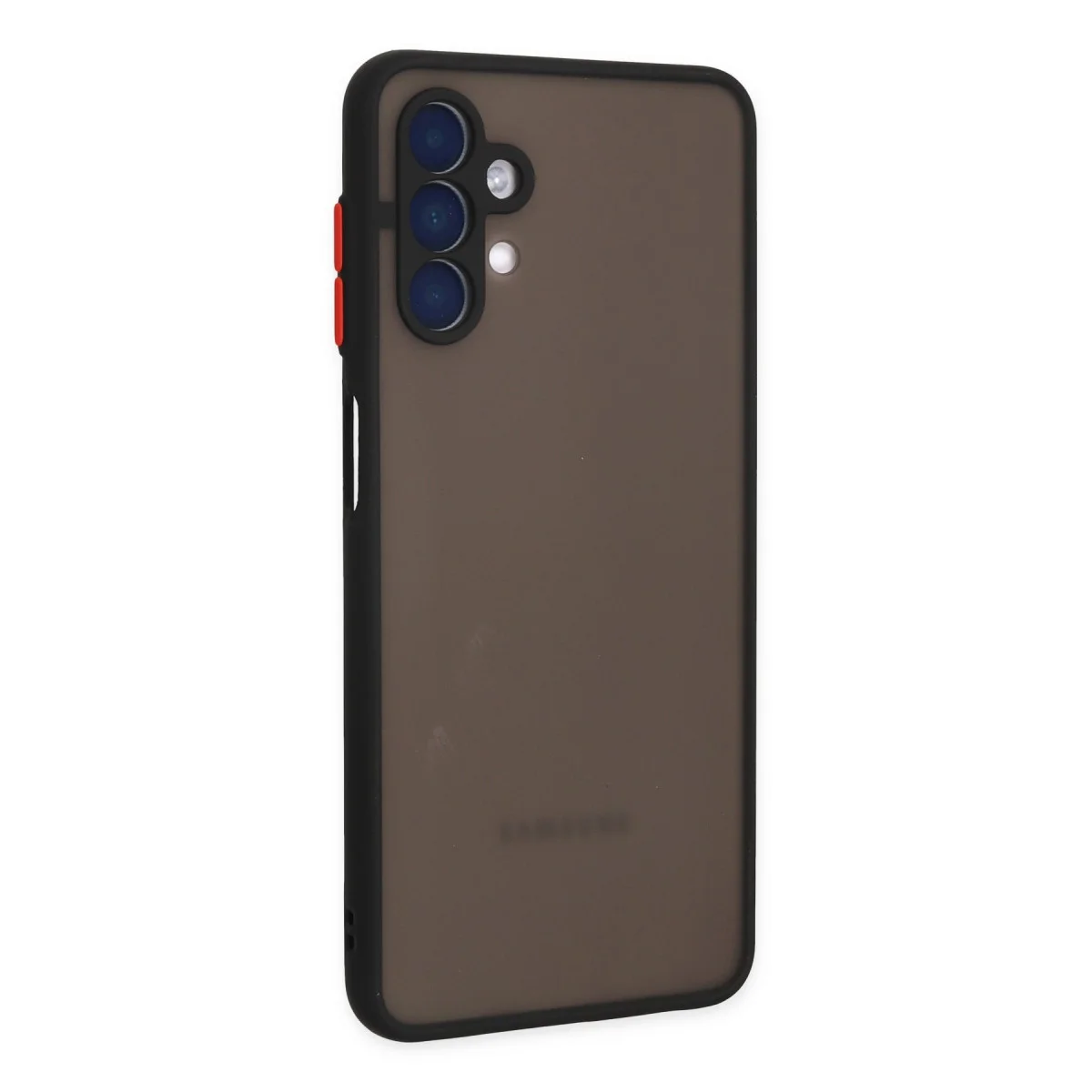 Galaxy A04S Kılıf Montreal Silikon Kapak - Siyah