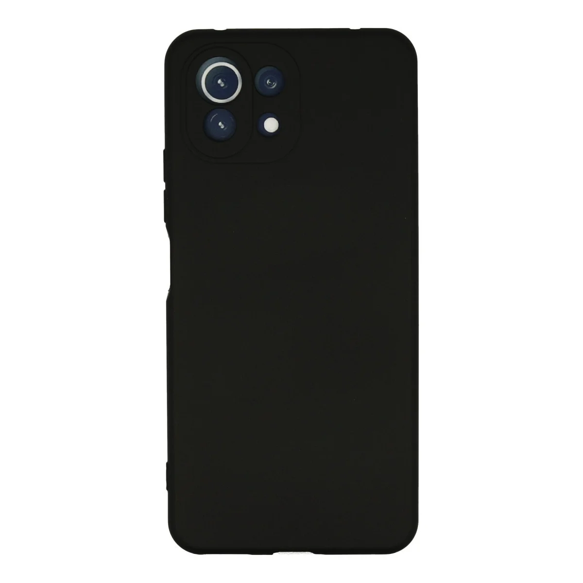 Mİ 11 Lite Kılıf Nano içi Kadife Silikon - Siyah