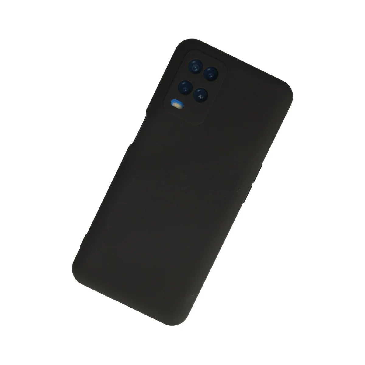 A54 4G Kılıf Nano içi Kadife Silikon - Siyah
