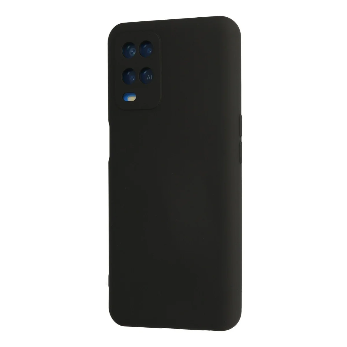 A54 4G Kılıf Nano içi Kadife Silikon - Siyah