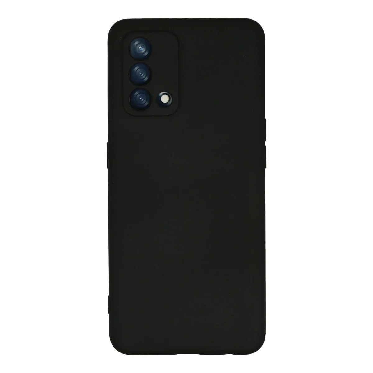 A74 4G Kılıf Nano içi Kadife Silikon - Siyah