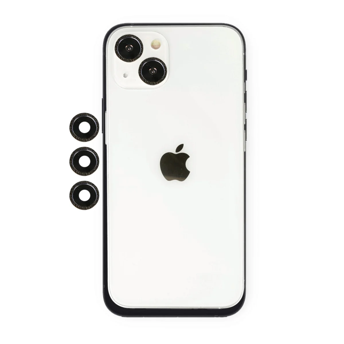 iPhone 14 Shine Kamera Lens - Siyah