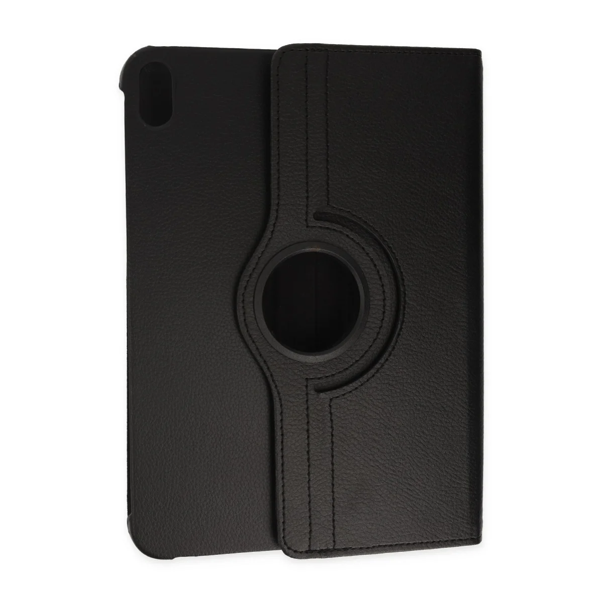 iPad 2022 10.9 (10.nesil) Kılıf 360 Tablet Deri Kılıf - Siyah