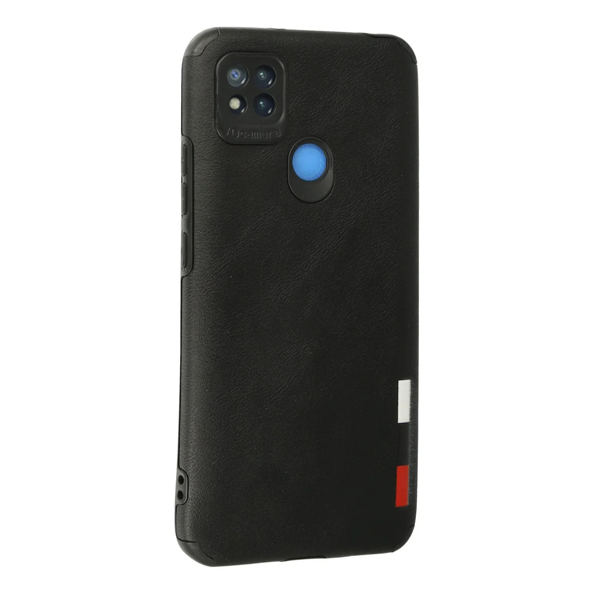 Redmi 9C Kılıf Loop Deri Silikon - Siyah