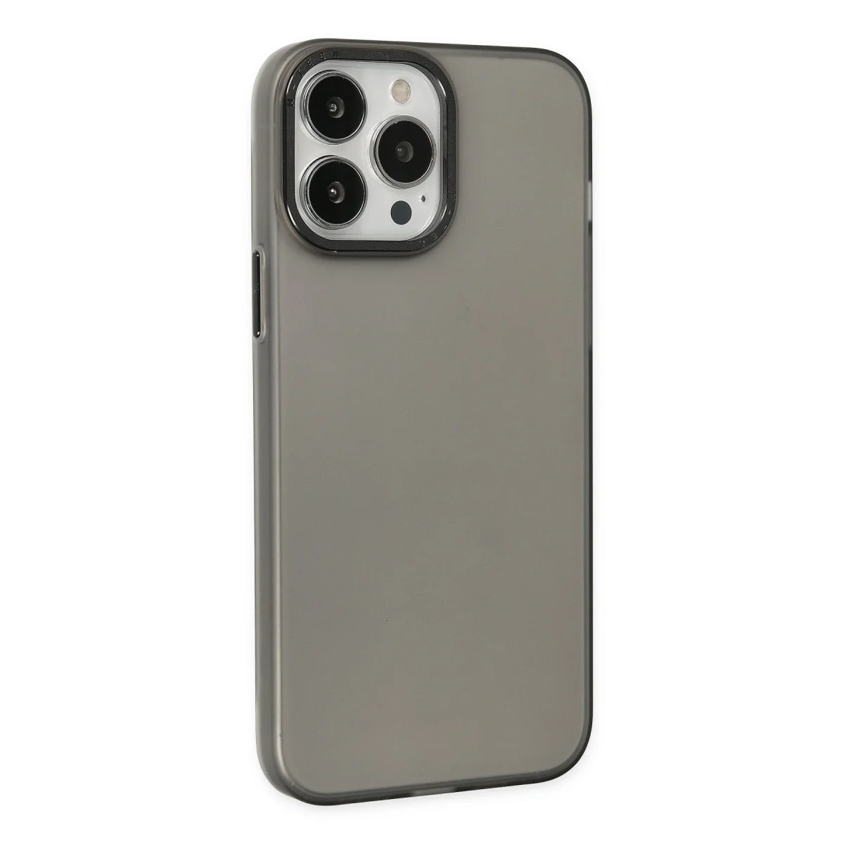 iPhone 14 Pro Max Kılıf Modos Metal Kapak - Siyah
