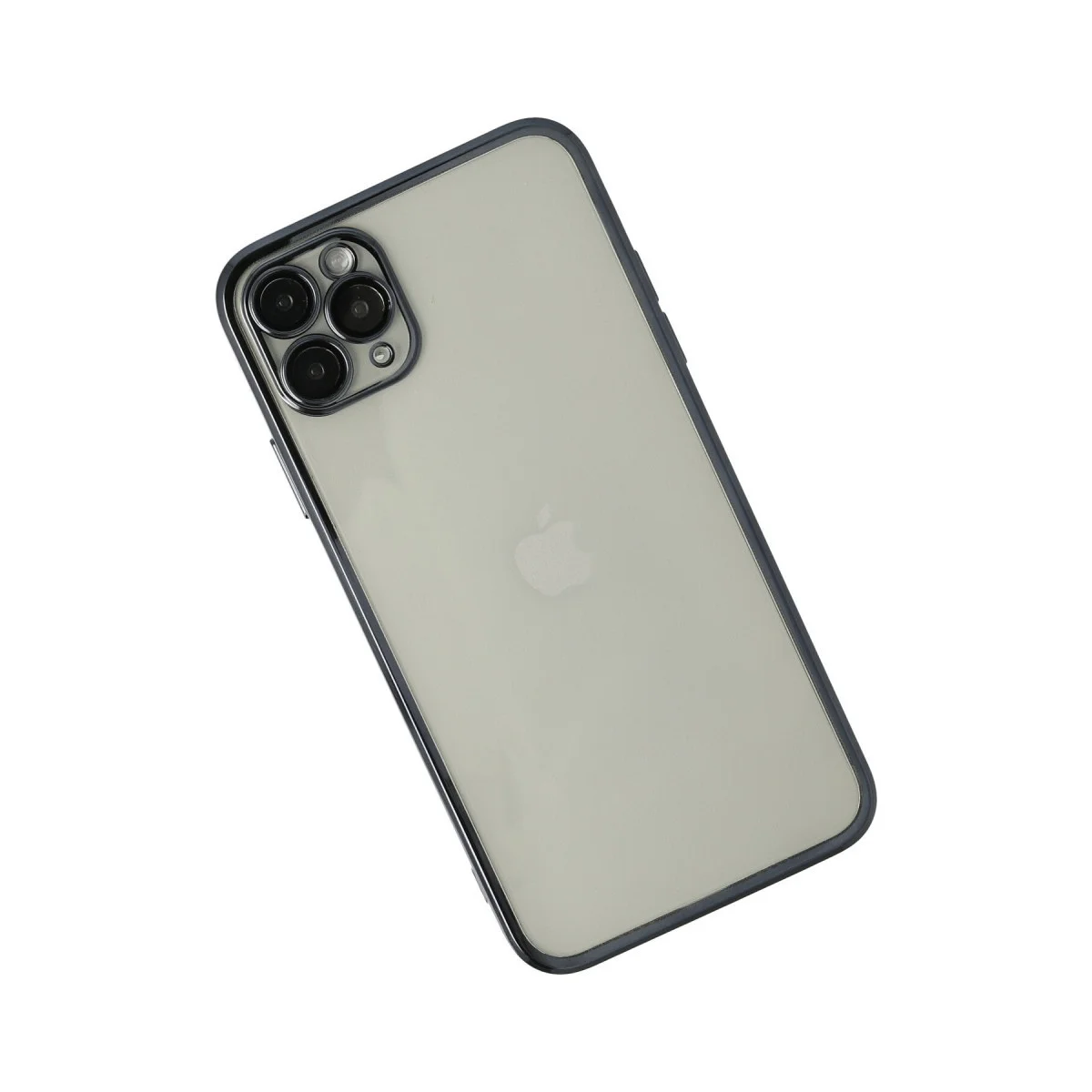 iPhone 11 Pro Max Kılıf Razer Lensli Silikon - Siyah