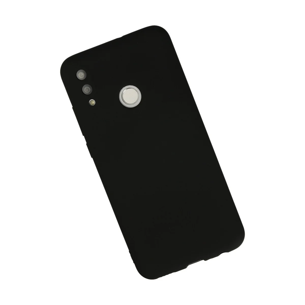 P Smart 2019 Kılıf Nano içi Kadife Silikon - Siyah