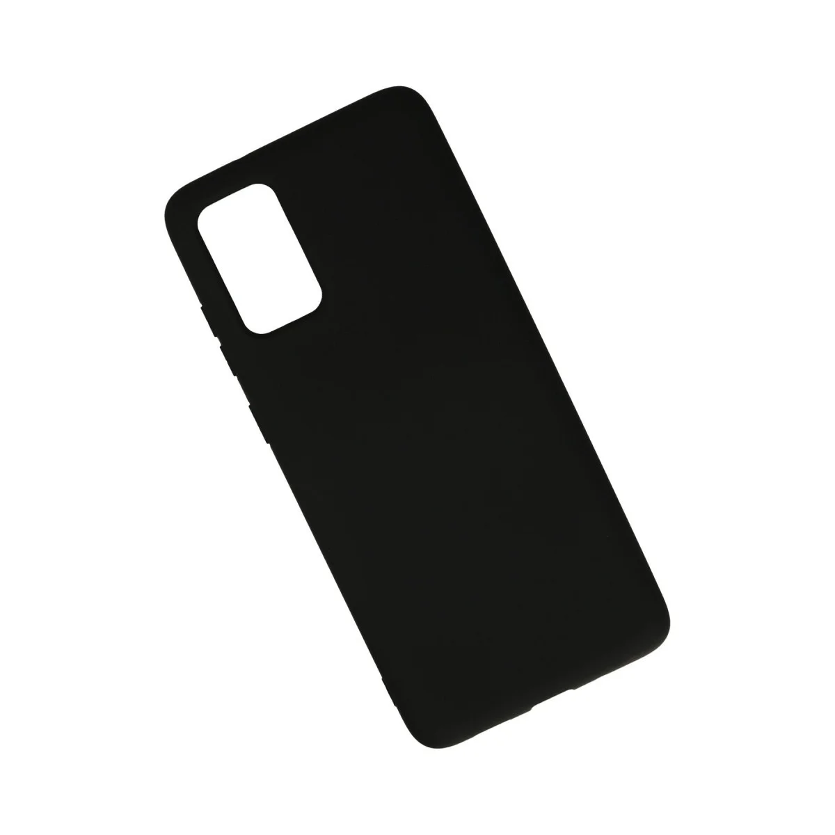 Galaxy S20 Plus Kılıf Nano içi Kadife Silikon - Siyah