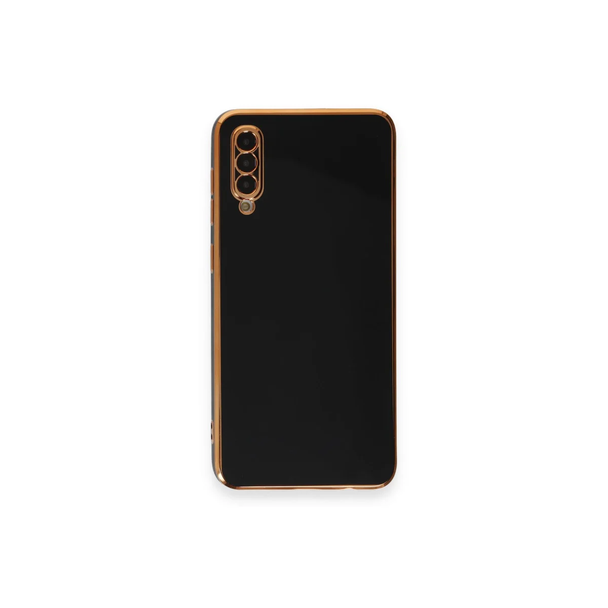 Galaxy A70 Kılıf Volet Silikon - Siyah