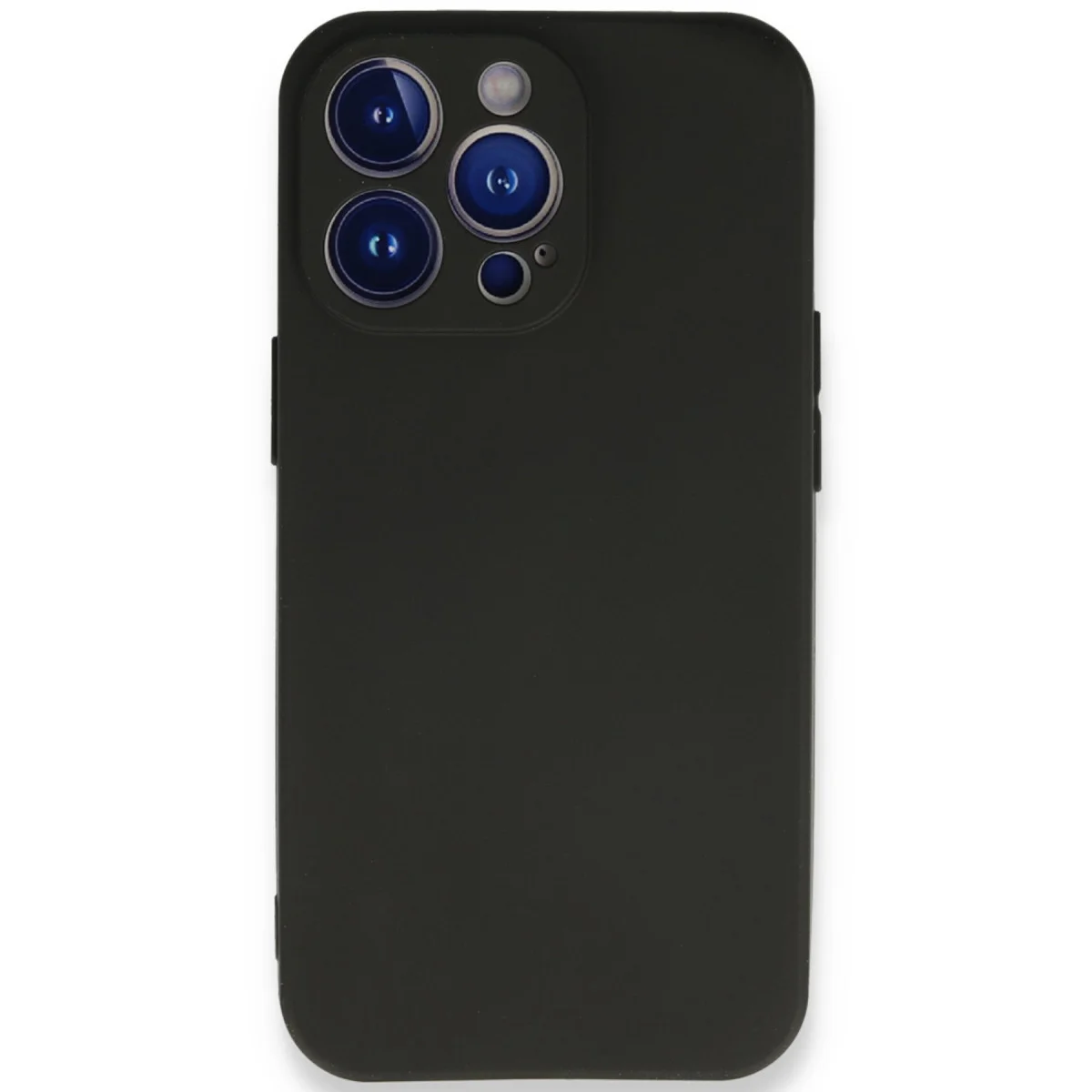 iPhone 13 Pro Kılıf First Silikon - Siyah