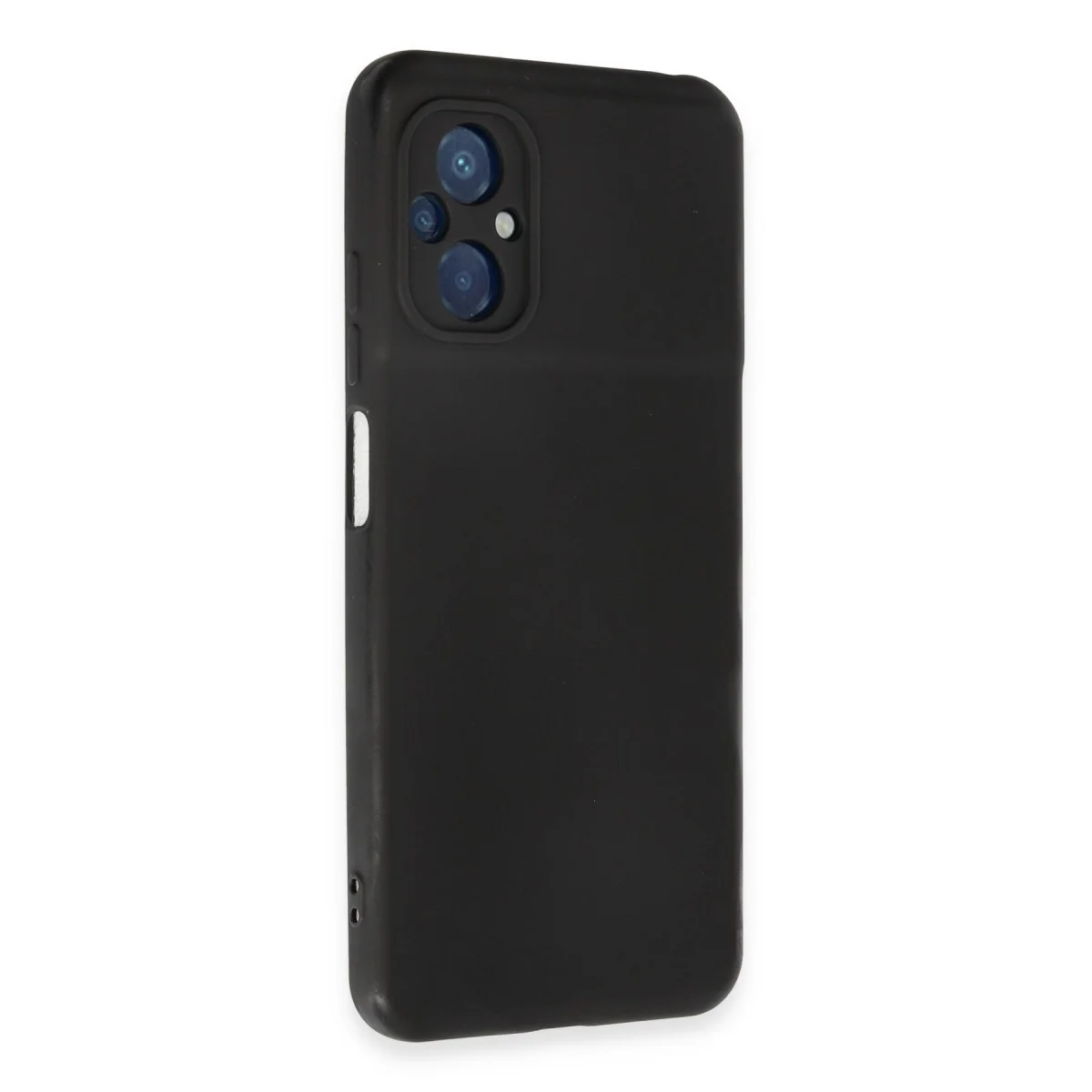 Poco M5 Kılıf Nano içi Kadife Silikon - Siyah