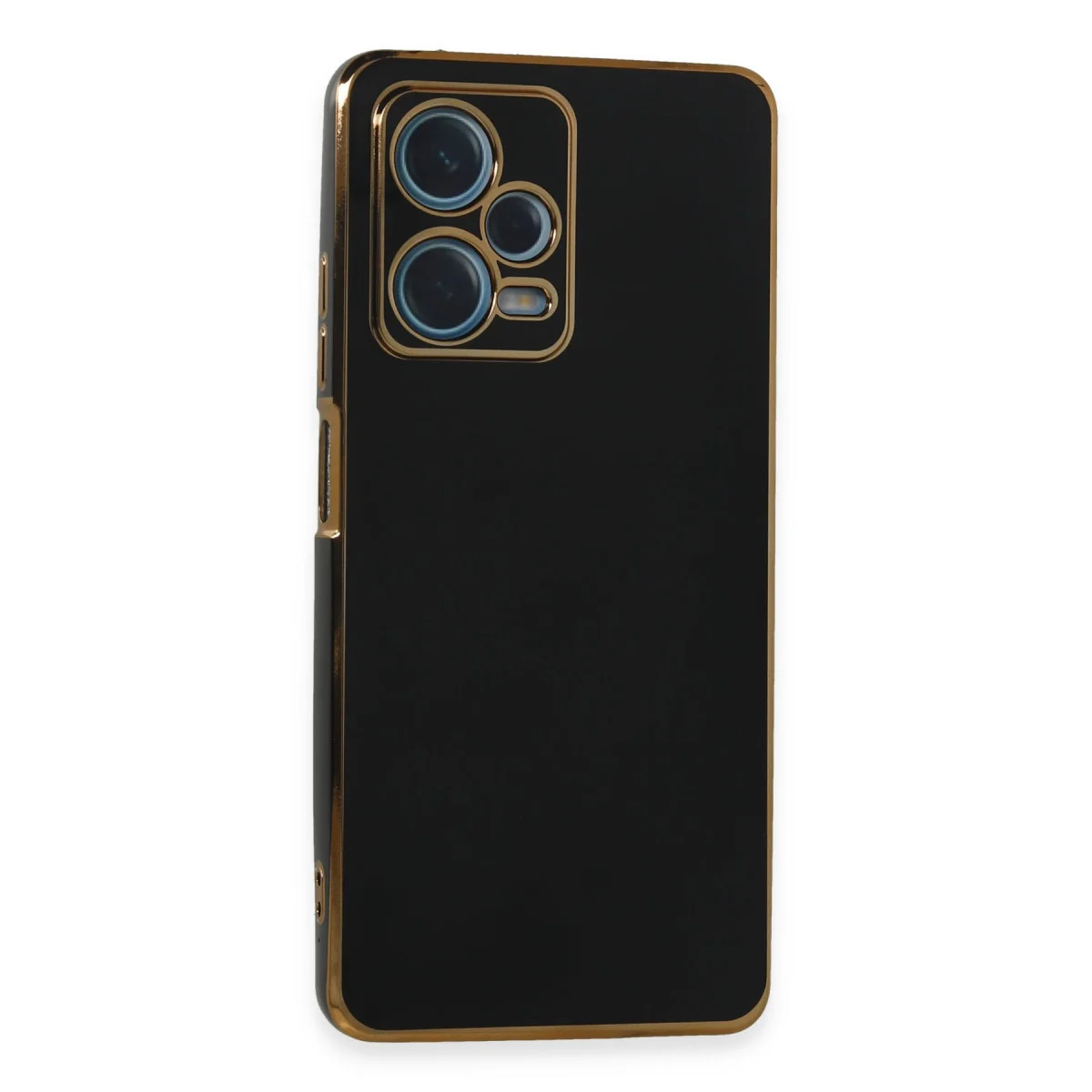Redmi Note 12 Pro Plus Kılıf Volet Silikon - Siyah