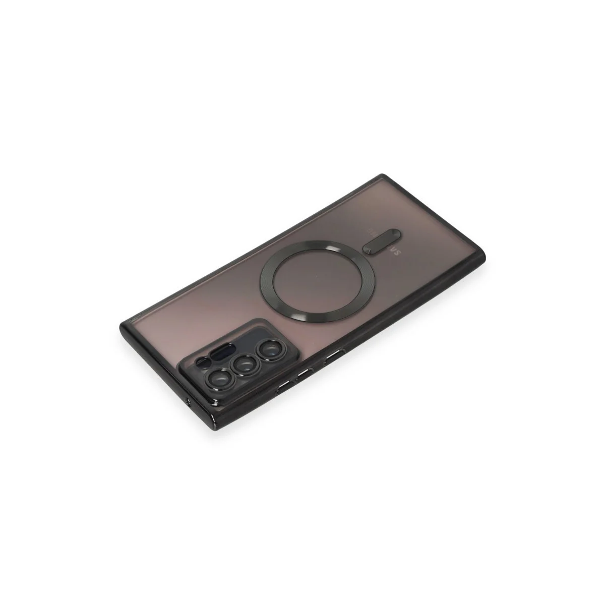 Galaxy Note 20 Ultra Kılıf Kross Magneticsafe Kapak - Siyah