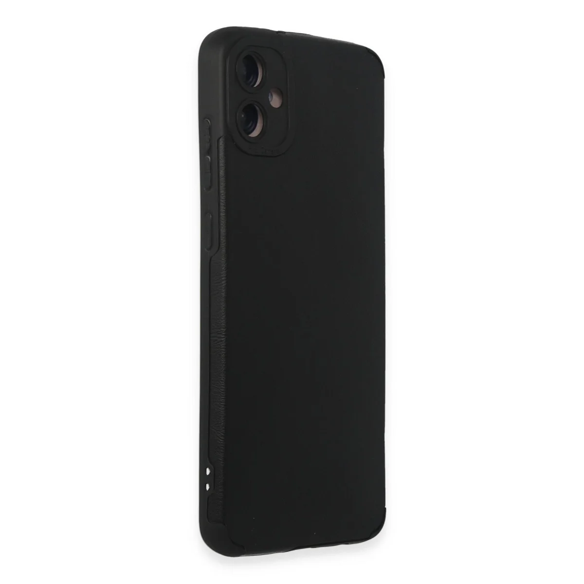 Galaxy A05 Kılıf Loop Deri Silikon - Siyah
