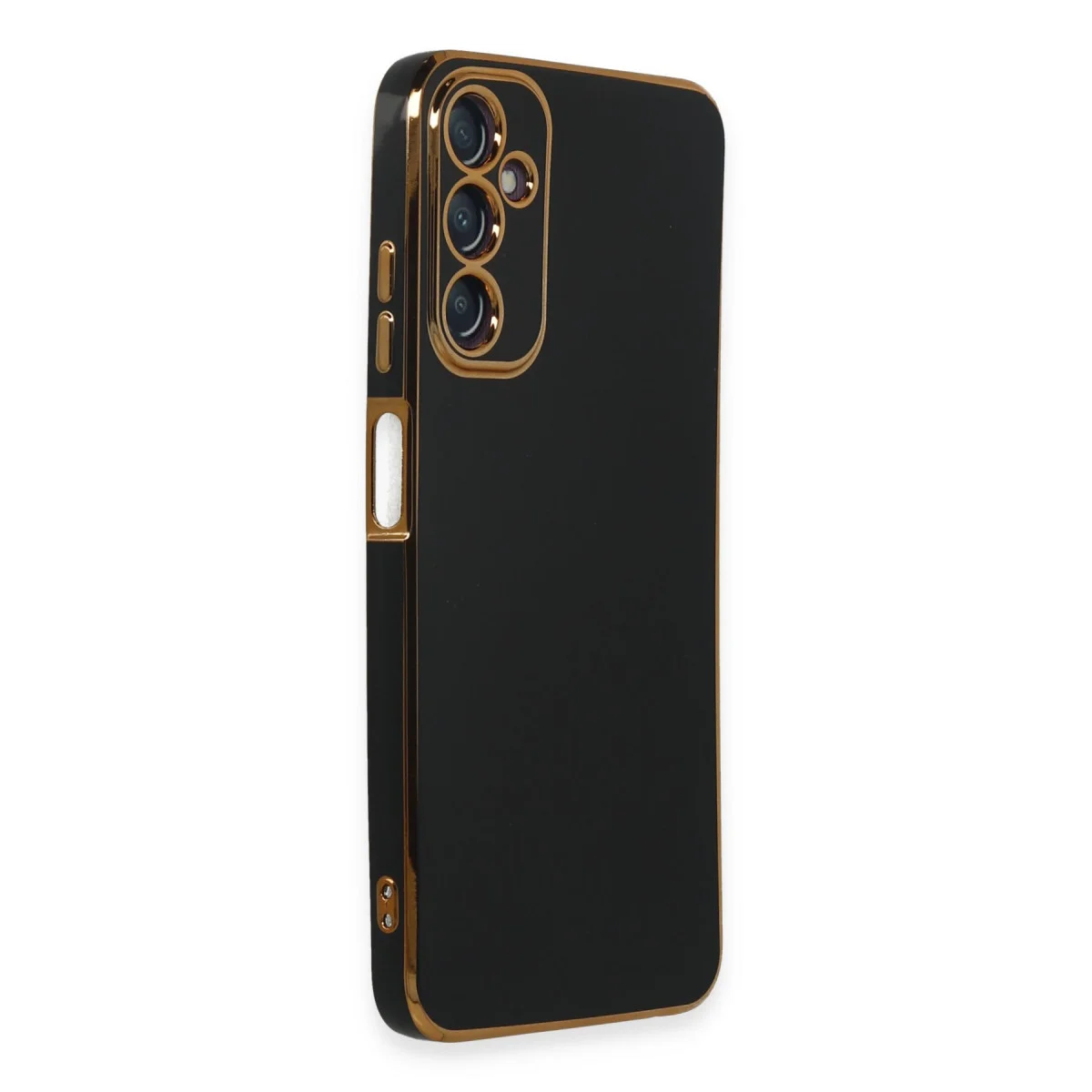 Galaxy A05S Kılıf Volet Silikon - Siyah