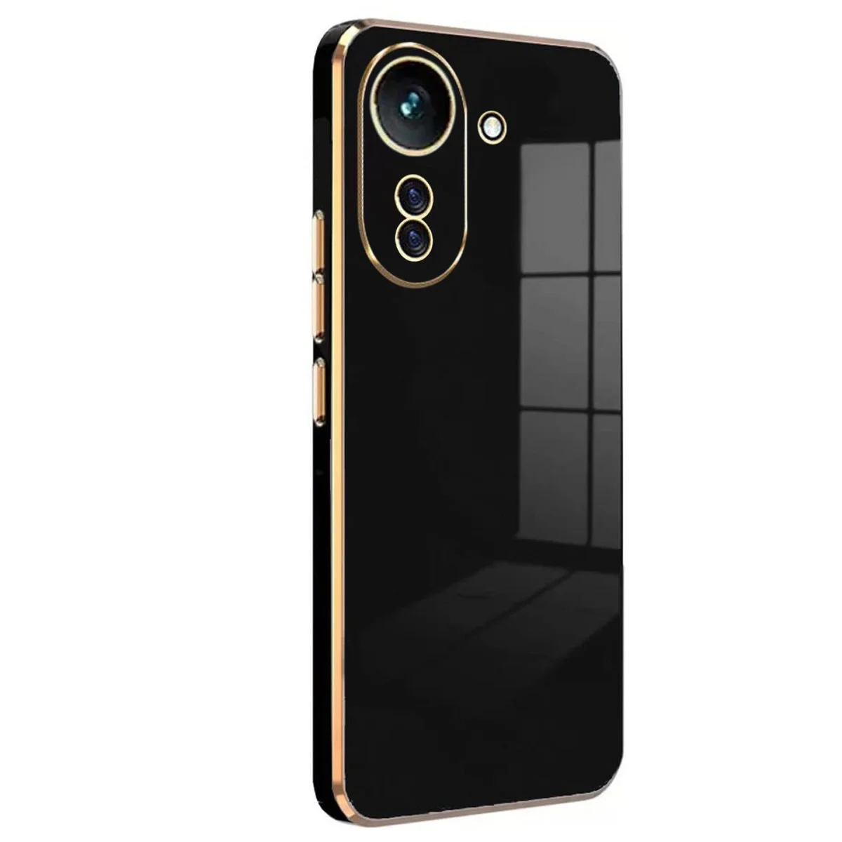 Redmi 13C Kılıf Volet Silikon - Siyah