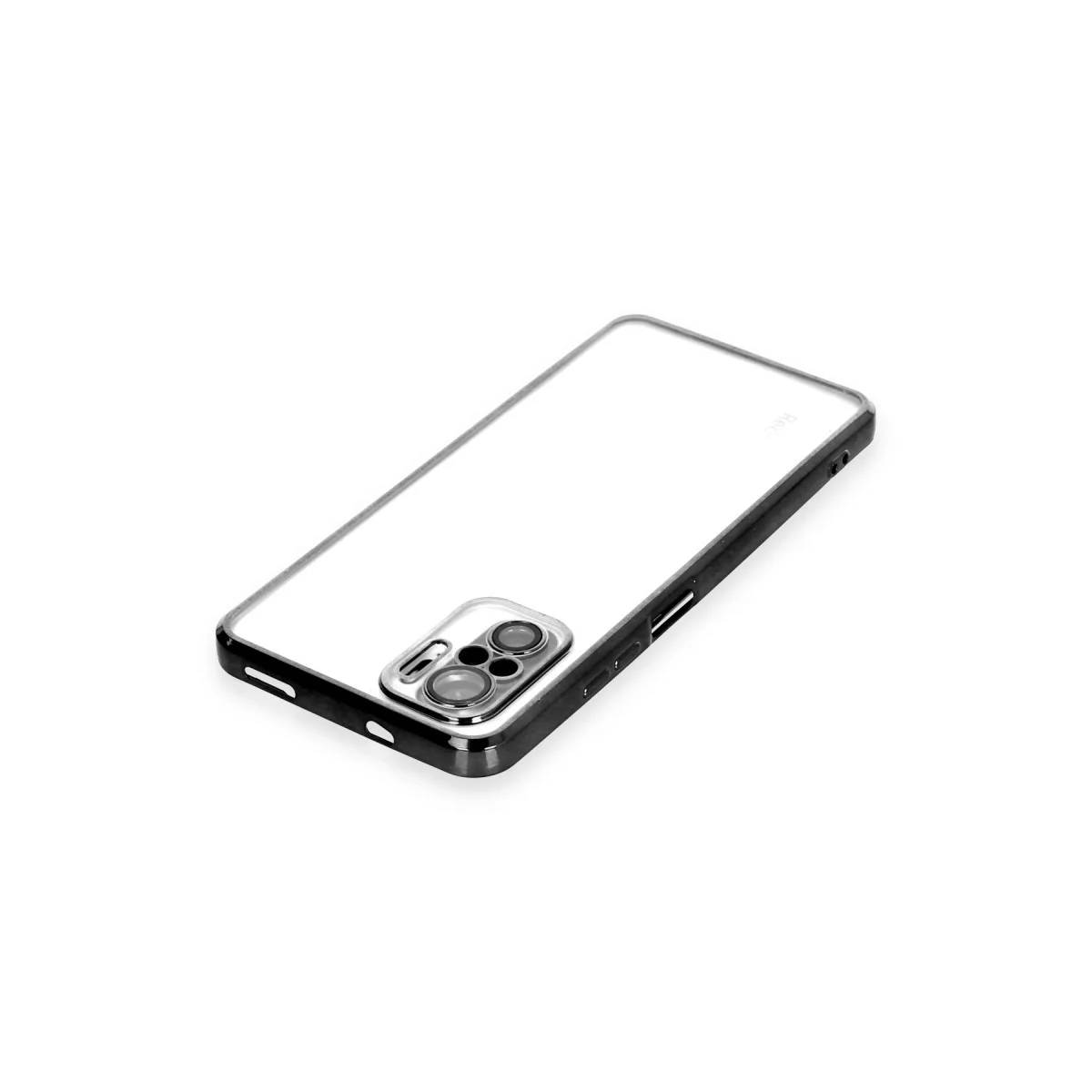Redmi Note 10 Kılıf Razer Lensli Silikon - Siyah