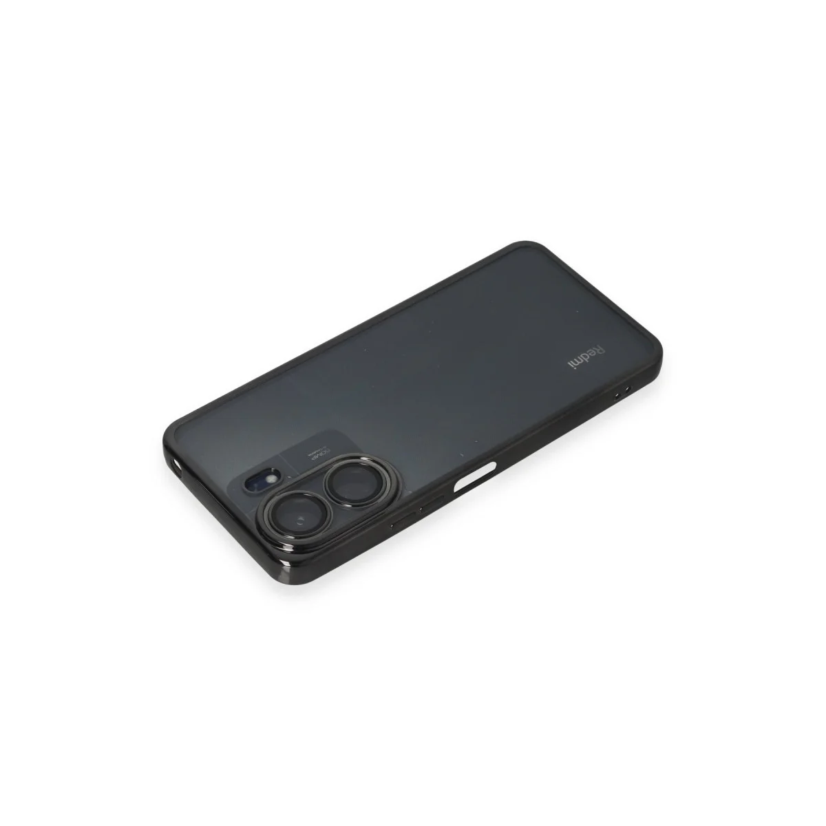 Redmi 13C Kılıf Razer Lensli Silikon - Siyah