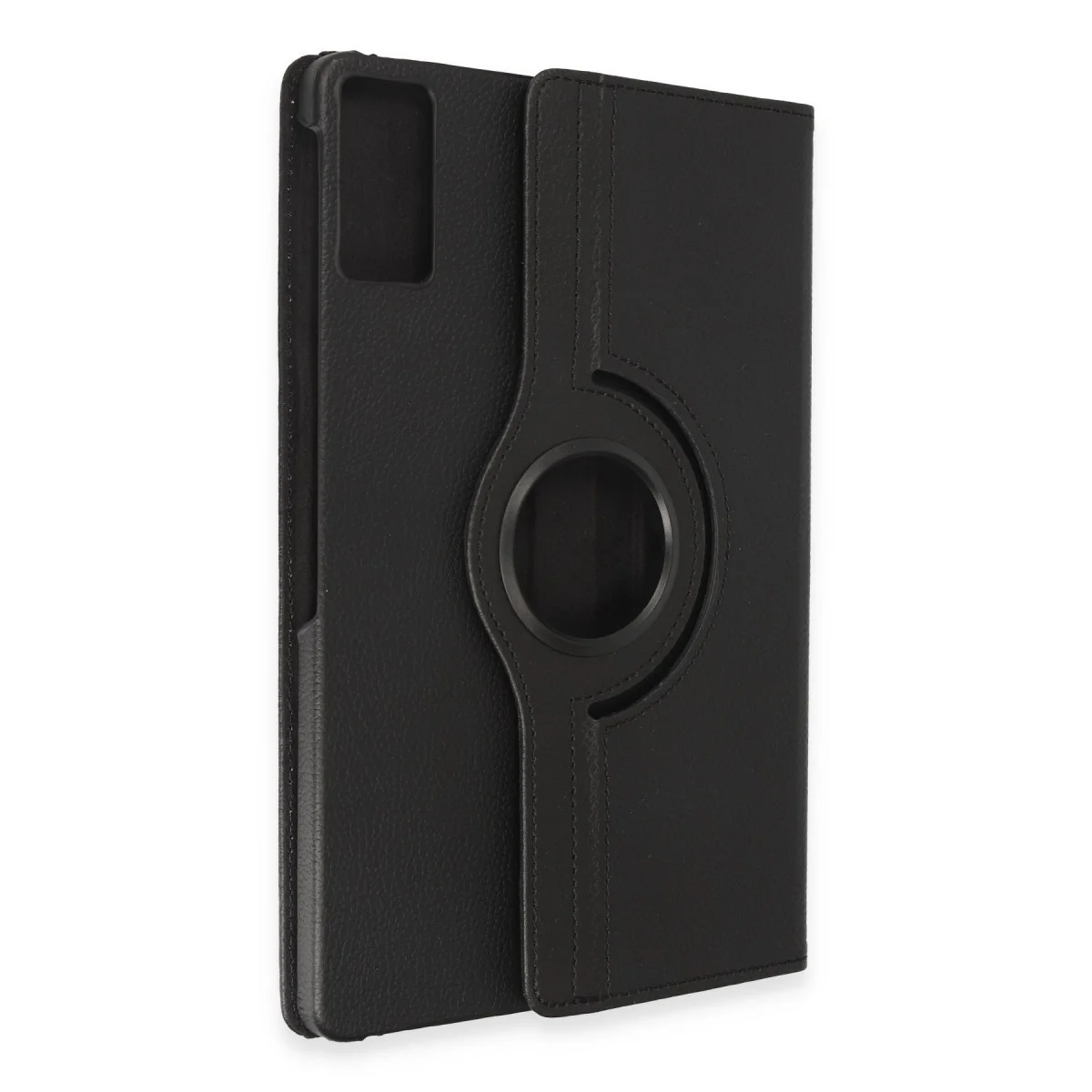 Redmi Pad SE Kılıf 360 Tablet Deri Kılıf - Siyah