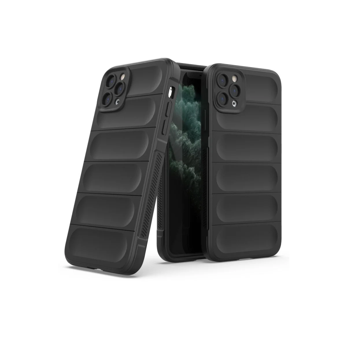 iPhone 11 Pro Kılıf Optimum Silikon - Siyah