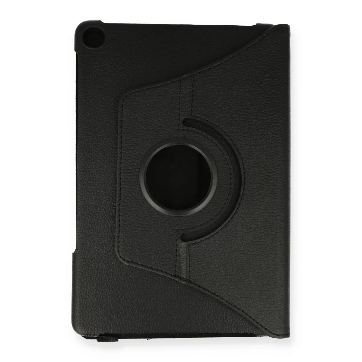 Tab M10 TB328FU Kılıf 360 Tablet Deri Kılıf - Siyah