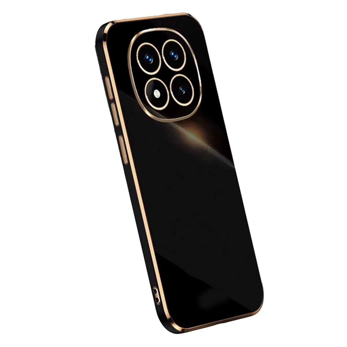 Redmi Note 14 Pro Plus Kılıf Volet Silikon - Siyah