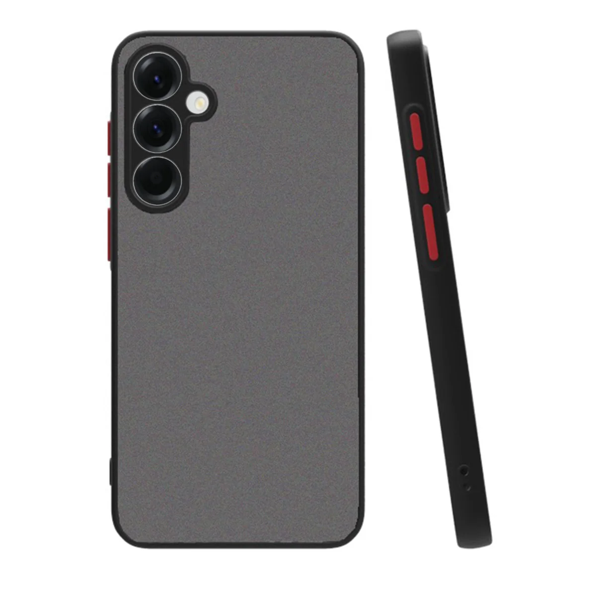 Galaxy A36 Kılıf Montreal Silikon Kapak - Siyah