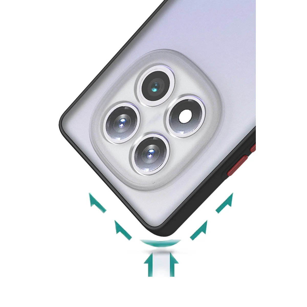 Redmi Note 14 Pro Plus Kılıf Montreal Silikon Kapak - Siyah